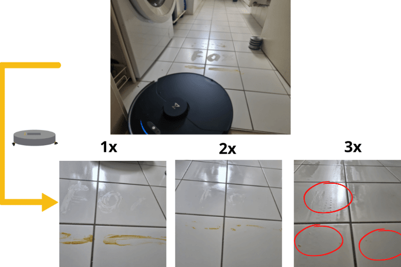 roborock s7 maxv test lavage carrelage